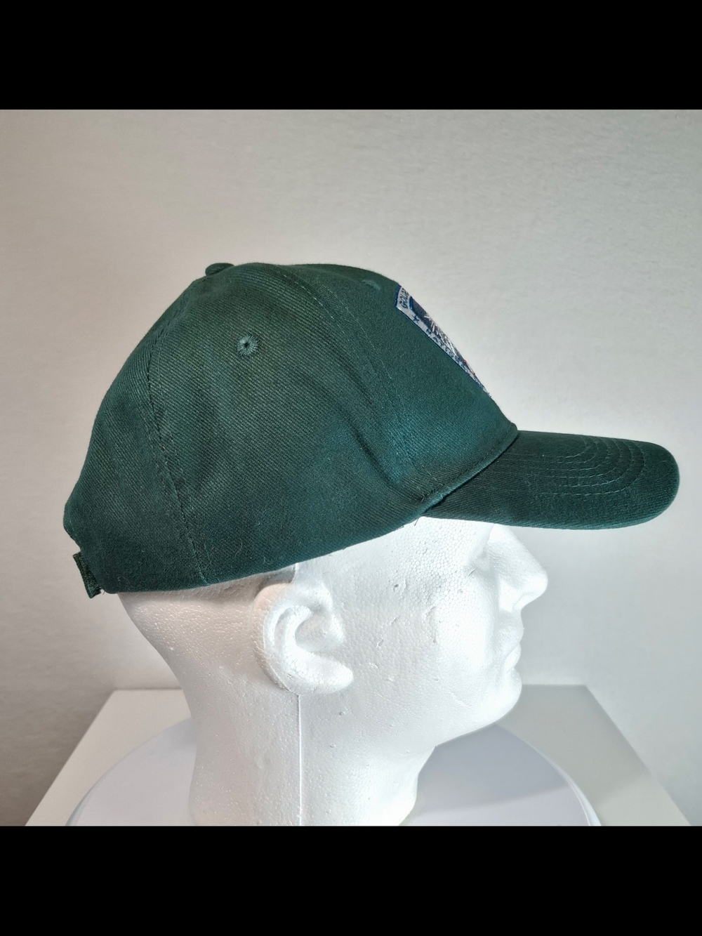 NRA Men's Dark Green Baseball Cap with Patch Detail